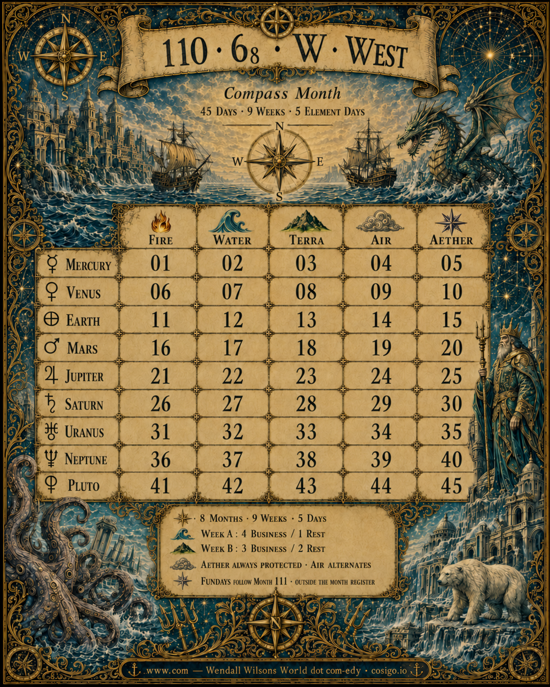 A8 current compass-month artwork